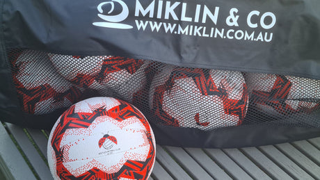 Custom netball Premium Netball features - advanced bladder technology, 3 ply construction, professional grip pattern
