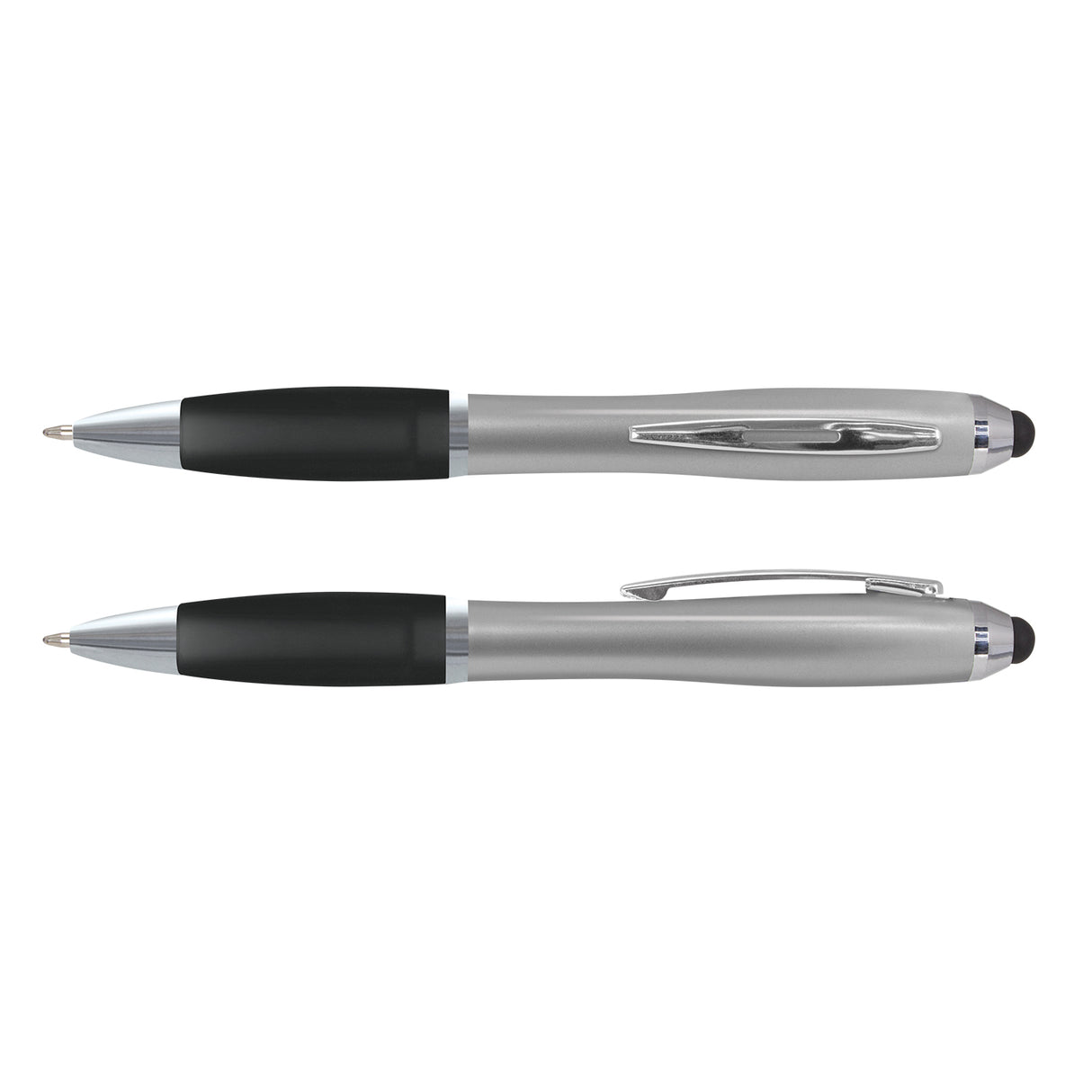 Silver/Frosted Black