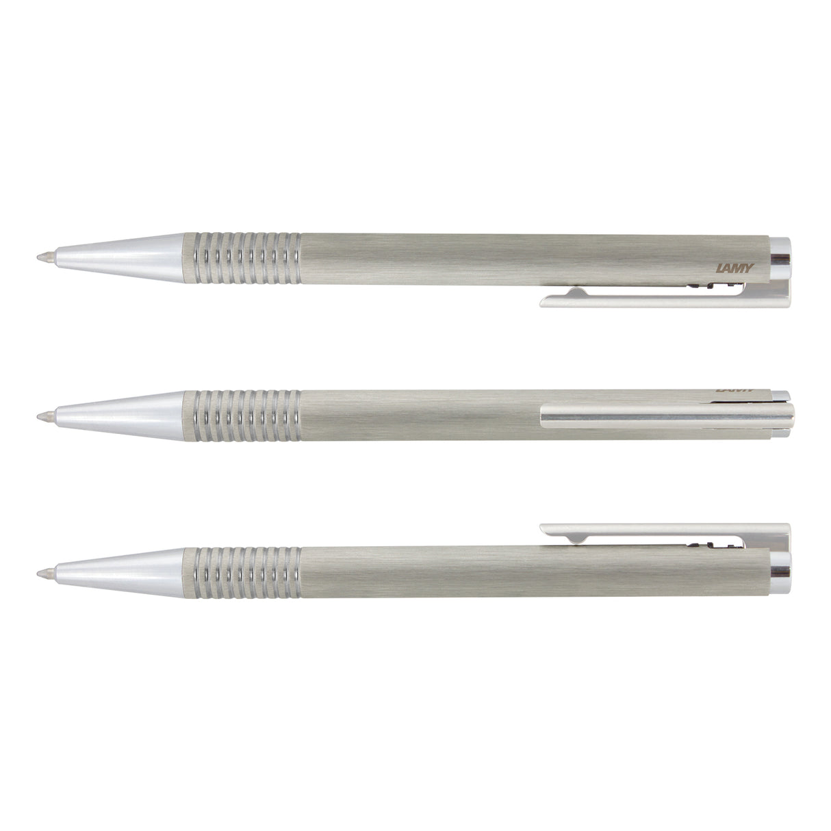 Pen Brushed Silver