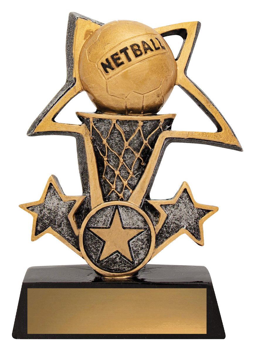 Netball Tri-Star - 135mm