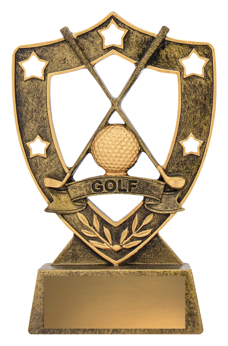 Golf Gold Shield - 135mm