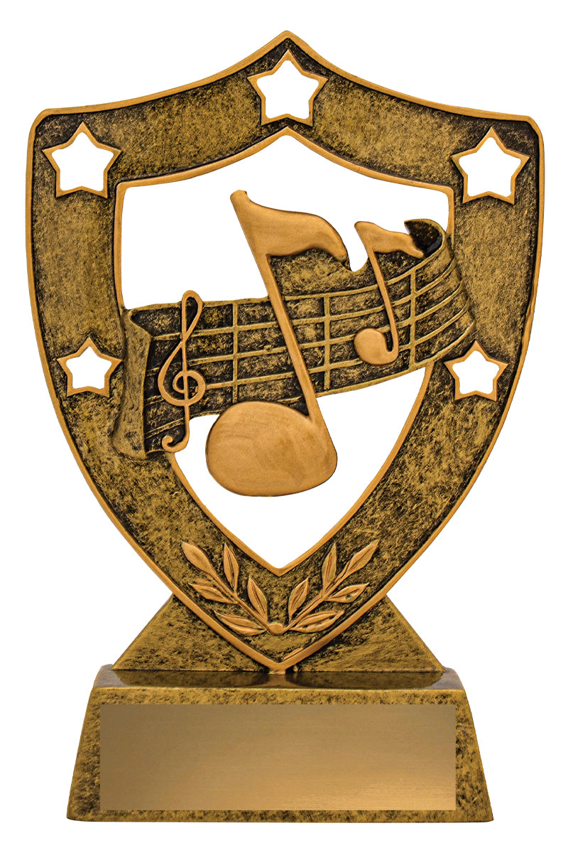 Music Gold Shield - 155mm