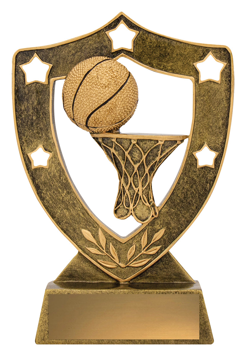 Basketball Gold Shield - 155mm