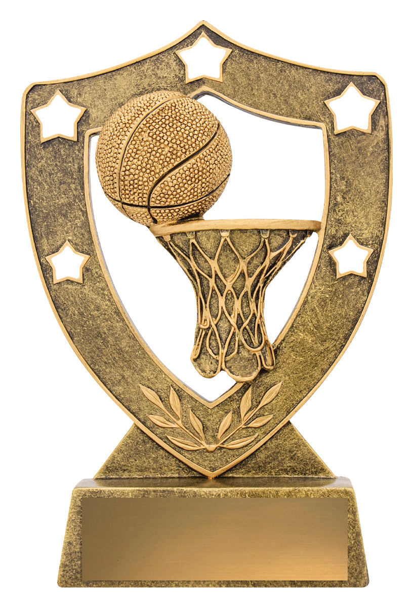Basketball Gold Shield - 210mm