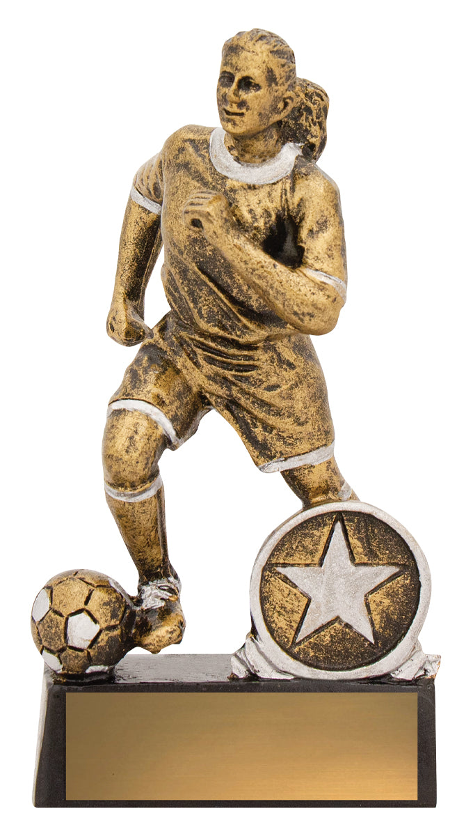 Football Action Female - 130mm