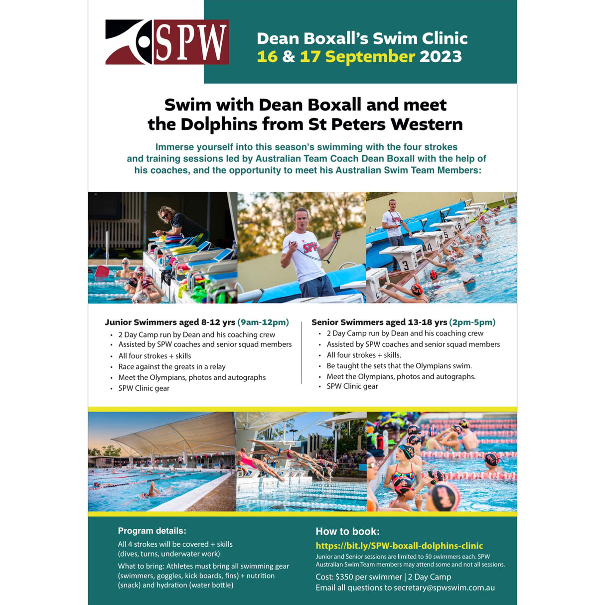 The Boxall Project - SPW Swim Clinic