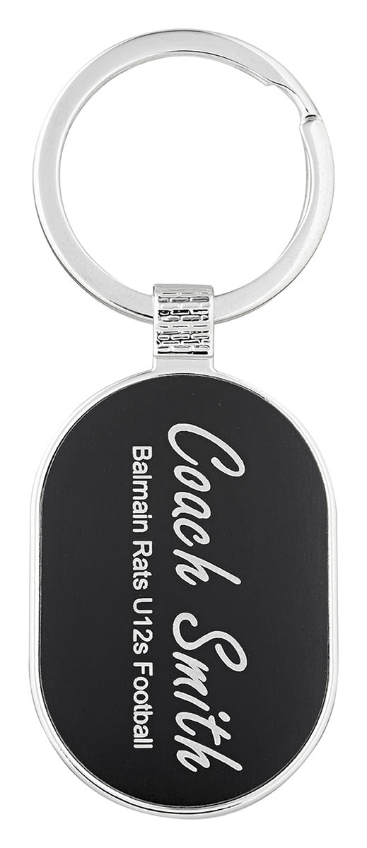 Oval Keychain - 50mm