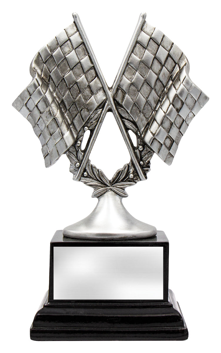 Motorsport Silver Flags - 160mm