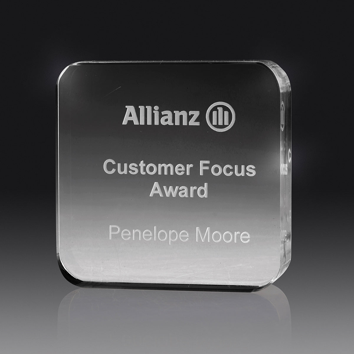 Award Paperweight - 75x75x25mm