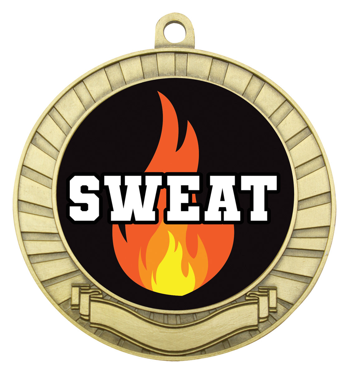 Eco Scroll - Sweat Training - Gold