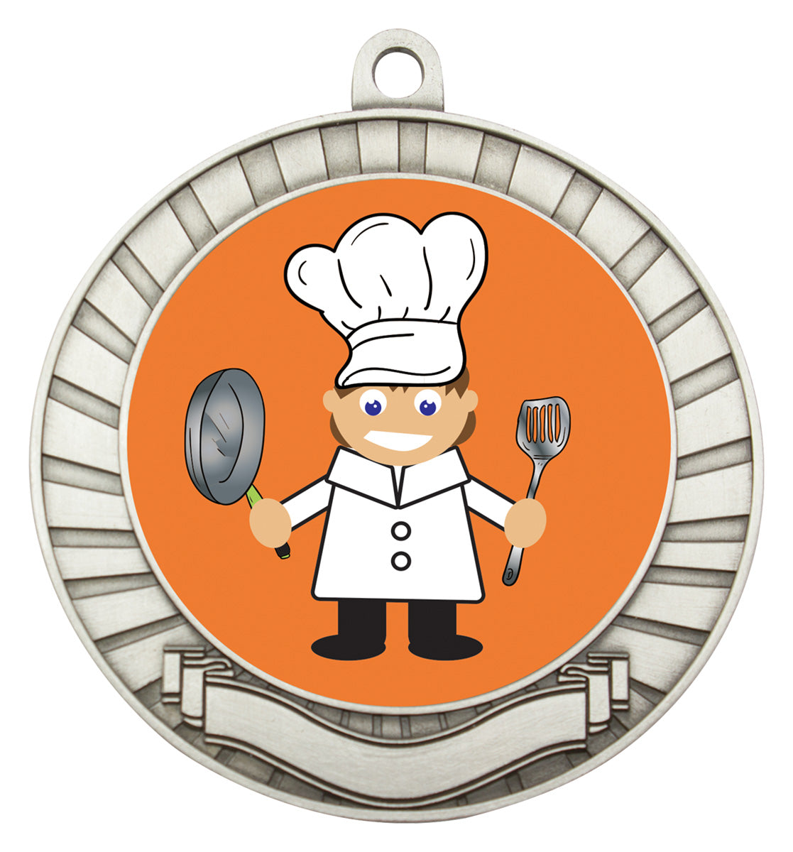 Eco Scroll - Chef - Silver