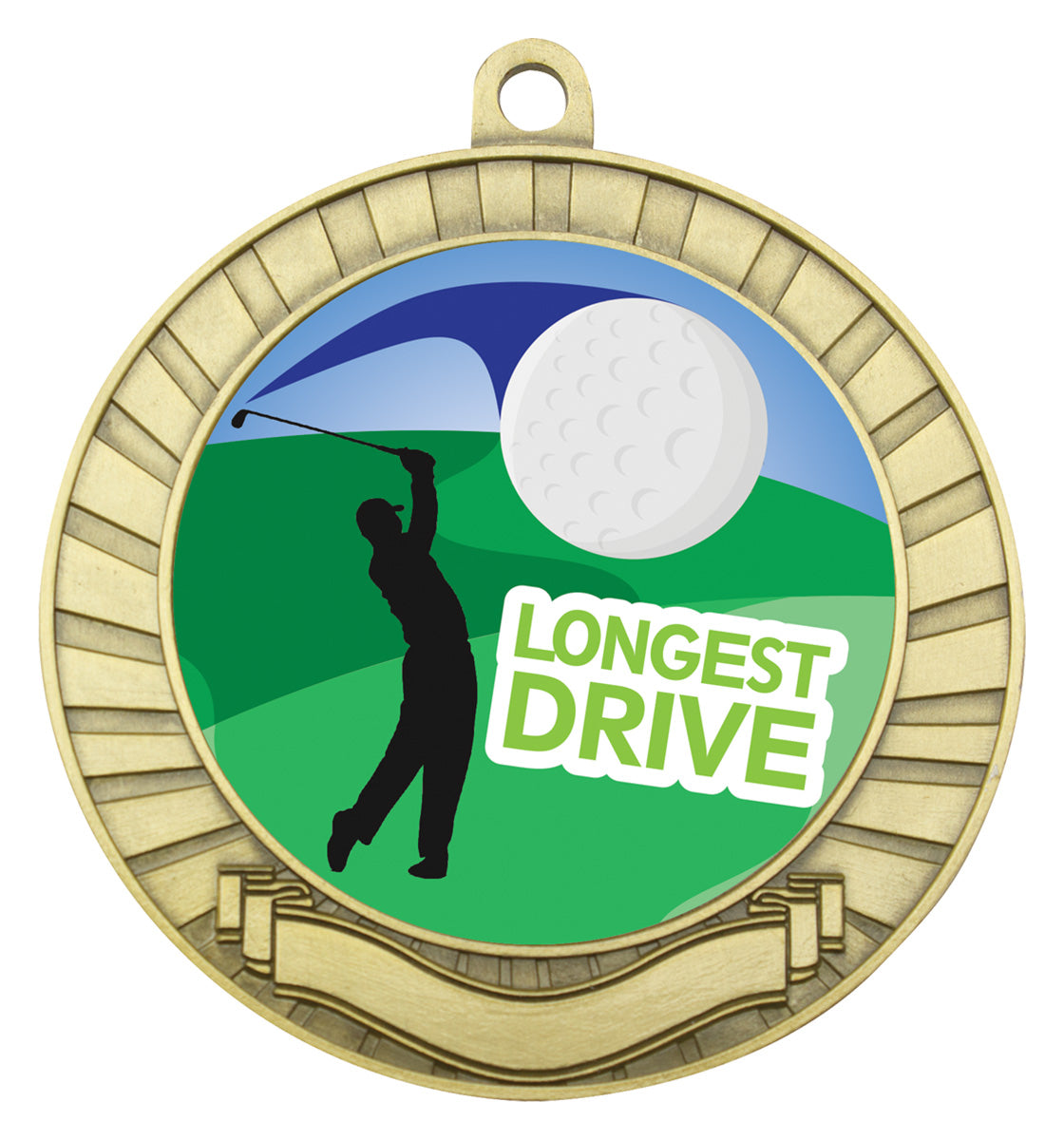 Eco Scroll - Longest Drive - Gold