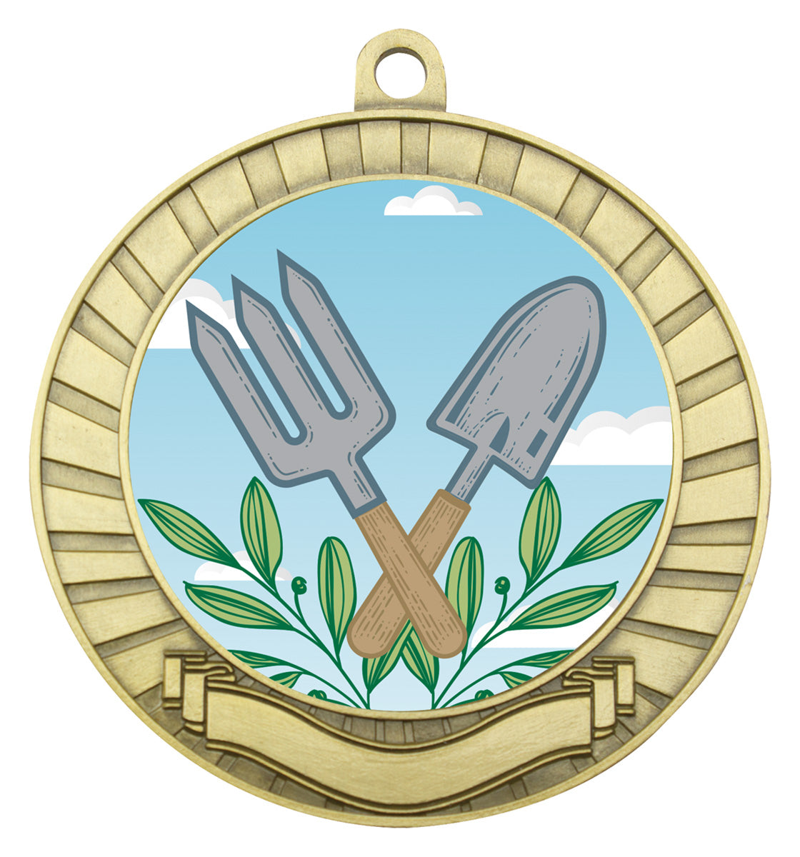 Eco Scroll - Gardening - Gold