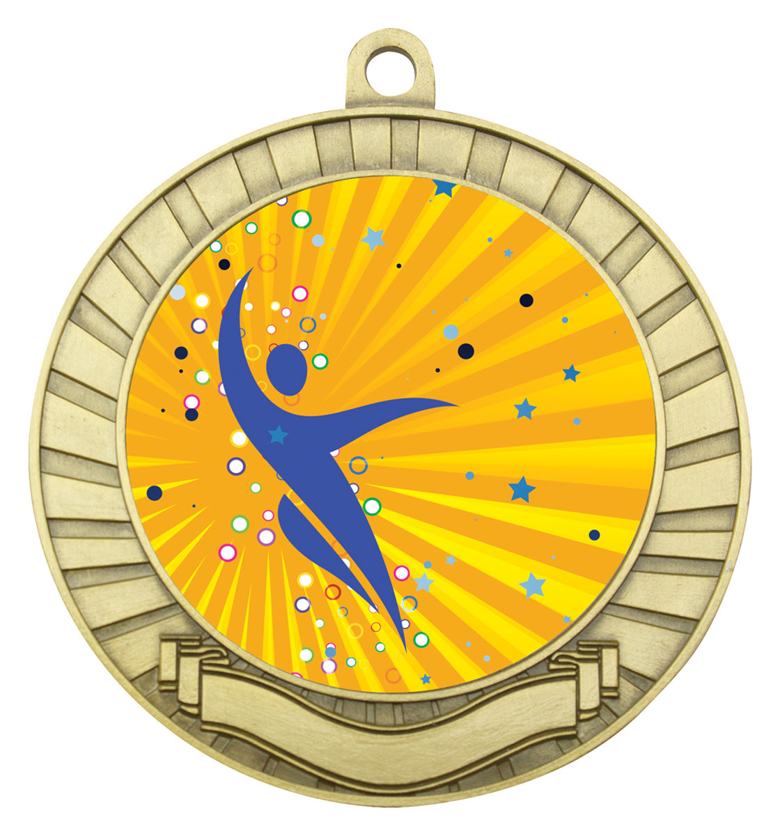 Eco Scroll - Abstract - Gold