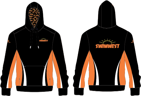 Swimwest Sublimated Hoodie - Unisex and Ladies