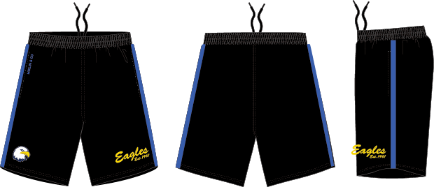 Mt Gravatt Eagles Baseball Shorts