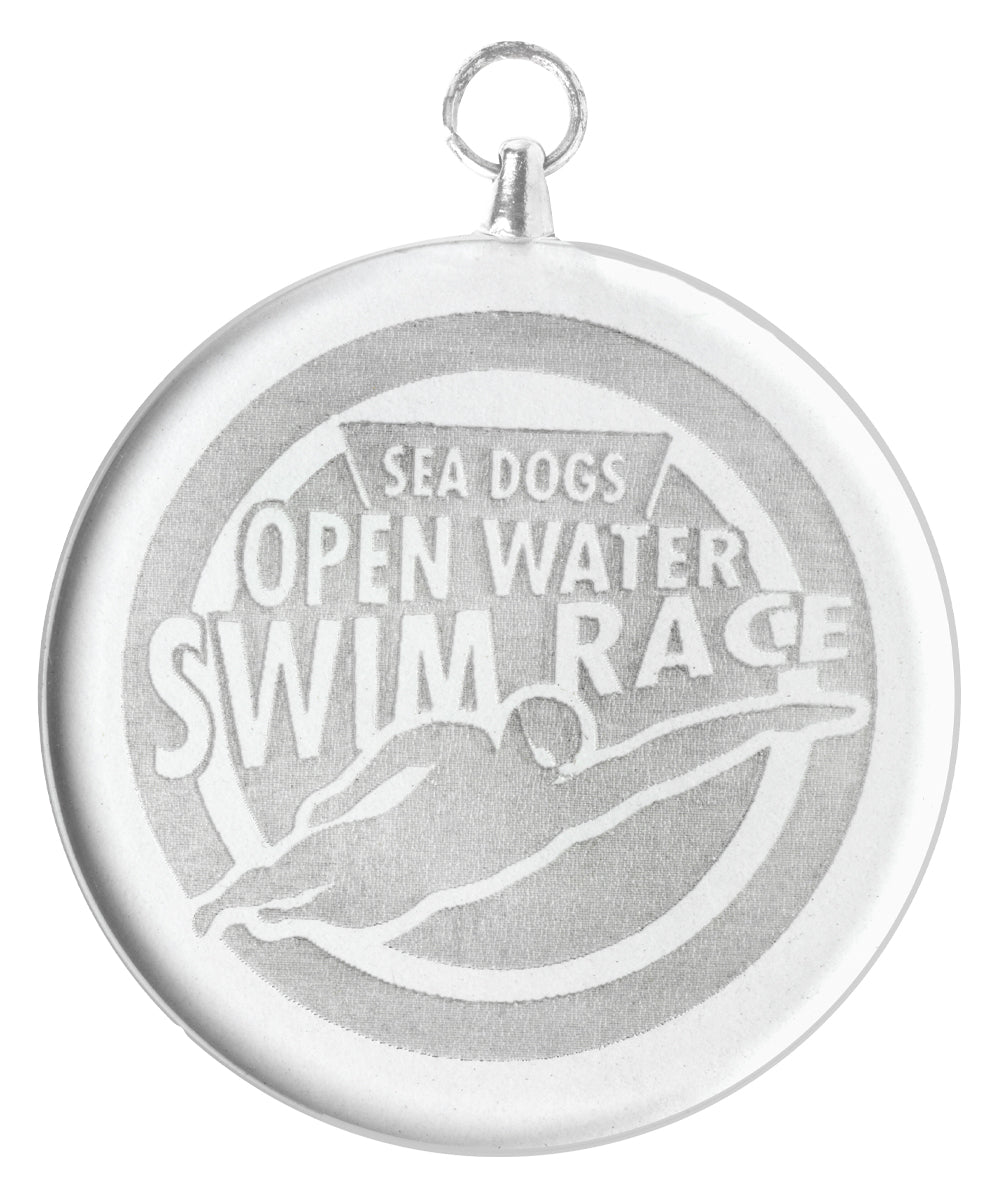Glass Medal - Round - 50mm