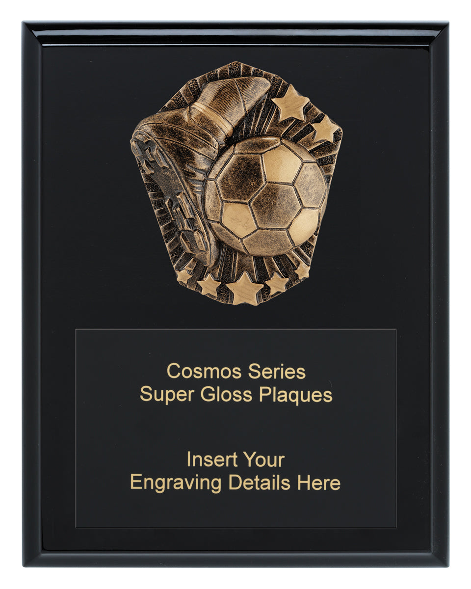 Cosmos Super Plaque - Football - 200mm