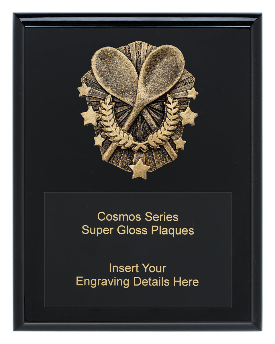 Cosmos Super Plaque - Wooden Spoon - 250mm