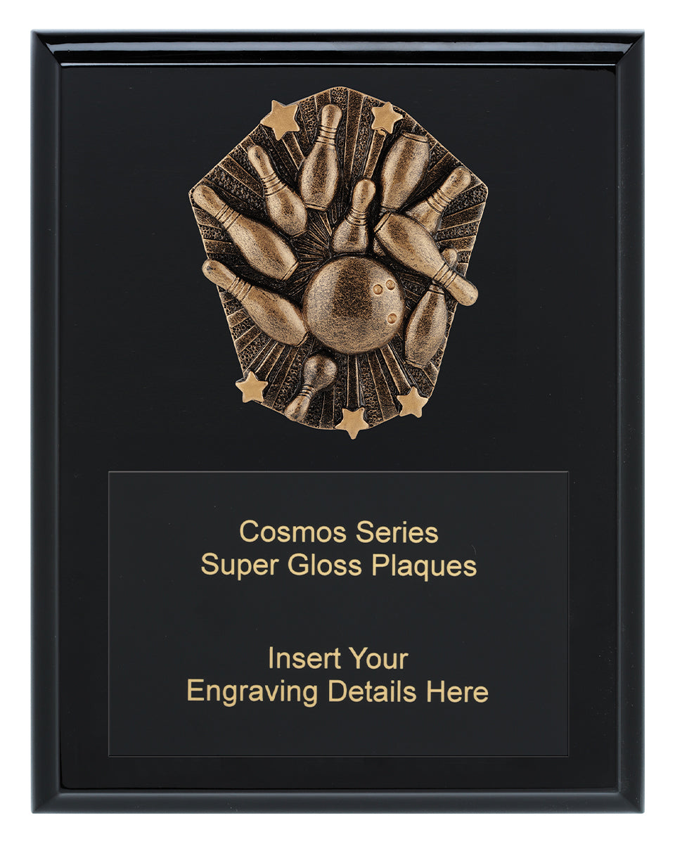 Cosmos Super Plaque - Tenpin - 225mm