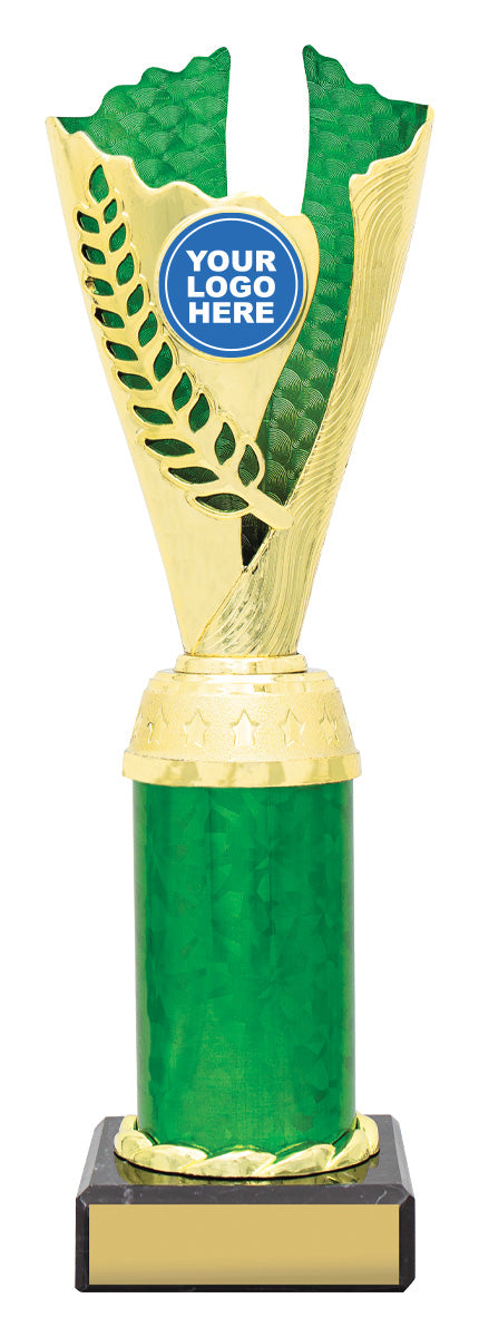 Spirit Cups - Gold / Green - 250mm