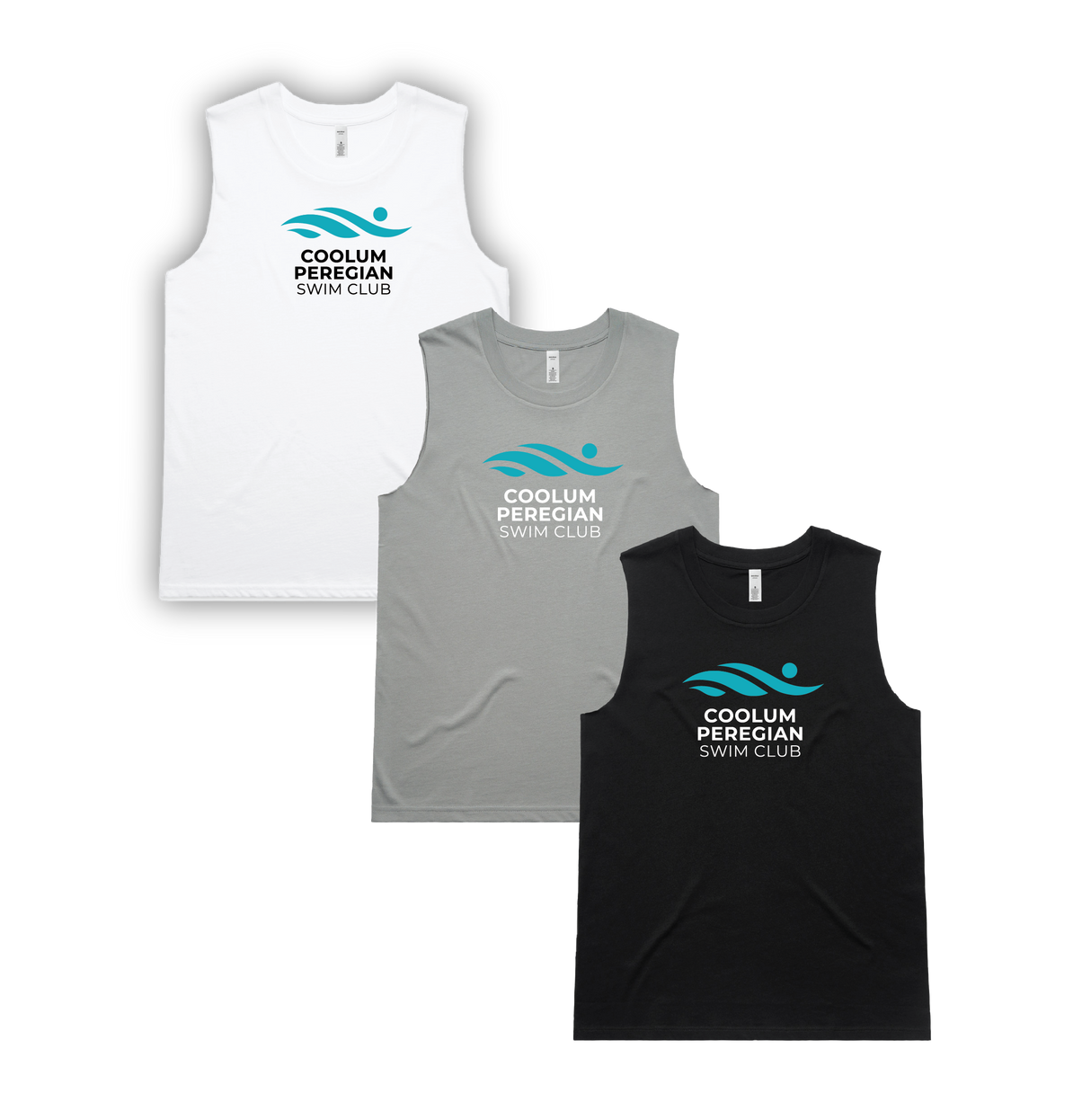 Coolum Peregian Swim Club Cotton Tank - Ladies