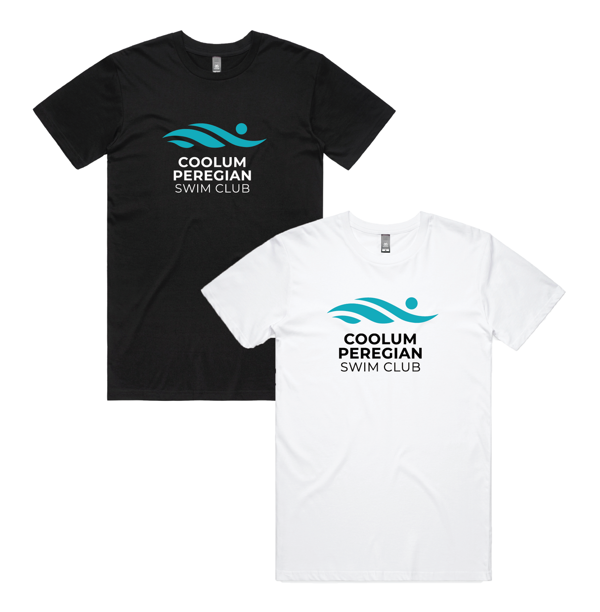 Coolum Peregian Swim Club Cotton Tee - Unisex/Youth