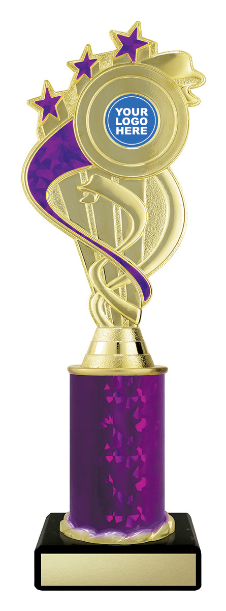 Purple Ribbon Star - 260mm