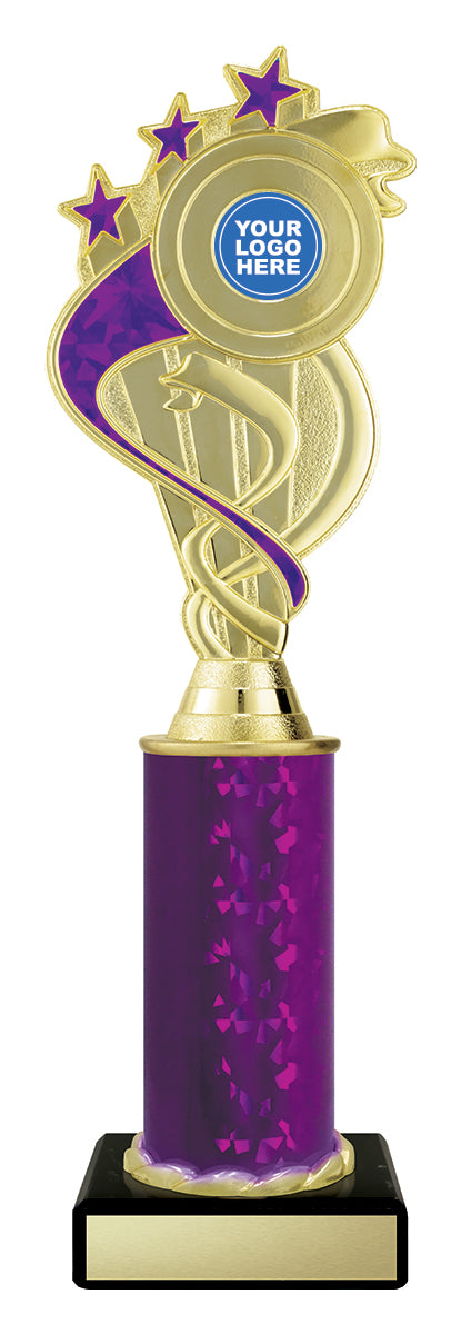 Purple Ribbon Star - 285mm