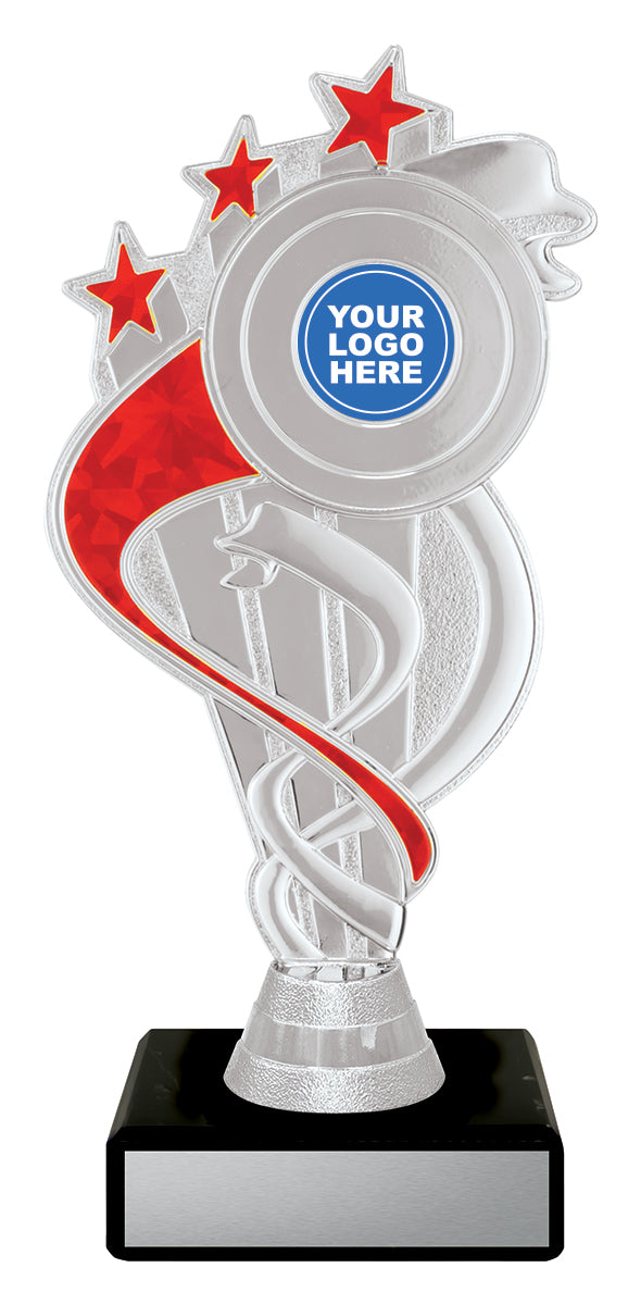 Ribbon Star - Red - 180mm