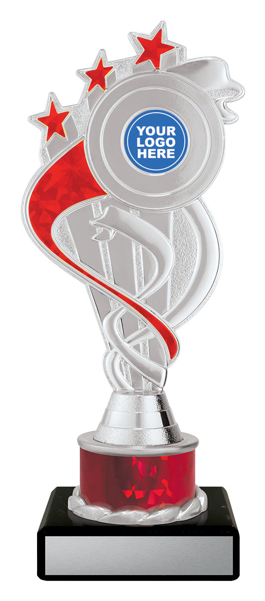 Ribbon Star - Red - 210mm