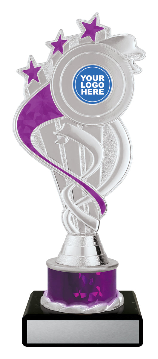 Ribbon Star - Purple - 210mm