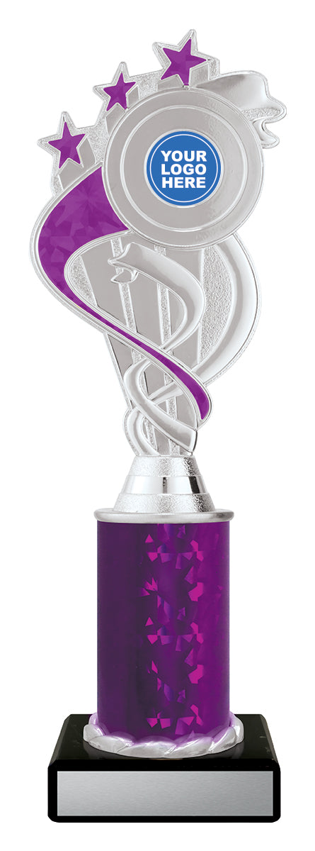 Ribbon Star - Purple - 260mm