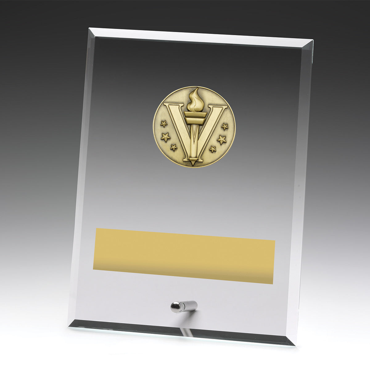 Glass Plaques - Victory - 200mm