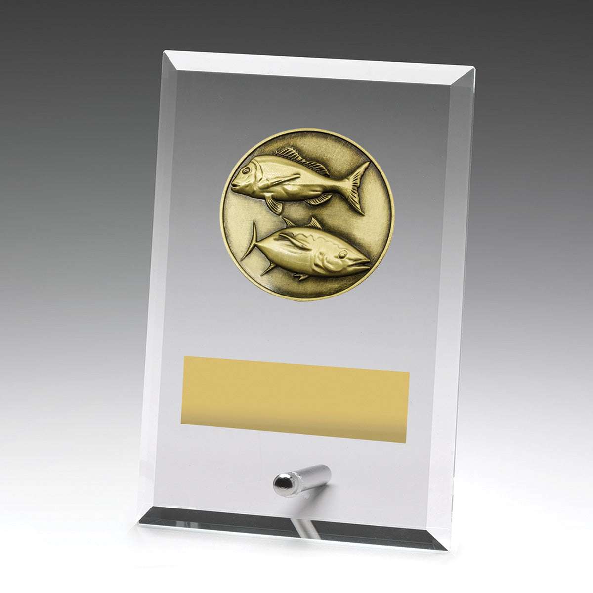 Glass Plaques - Fishing - 150mm