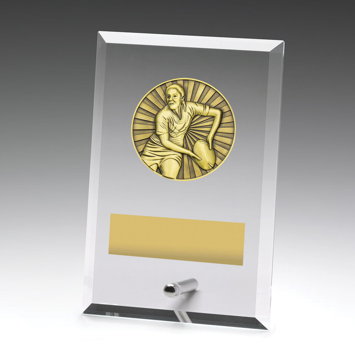 Glass Plaques - Female - 150mm