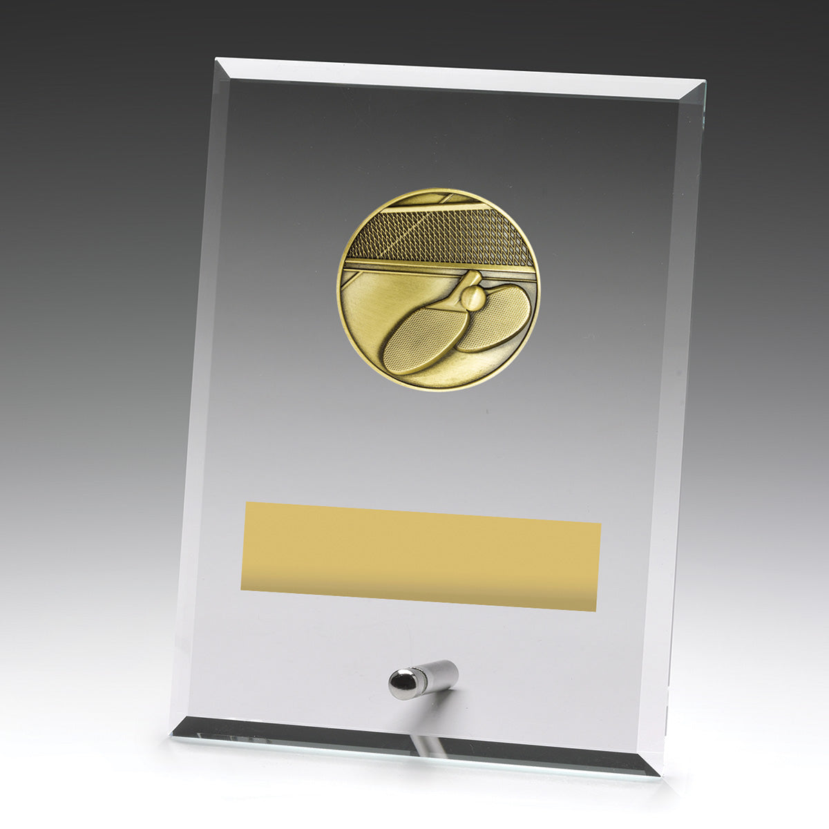 Glass Plaques - Table Tennis - 175mm