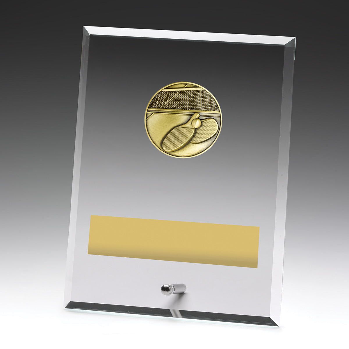 Glass Plaques - Table Tennis - 200mm