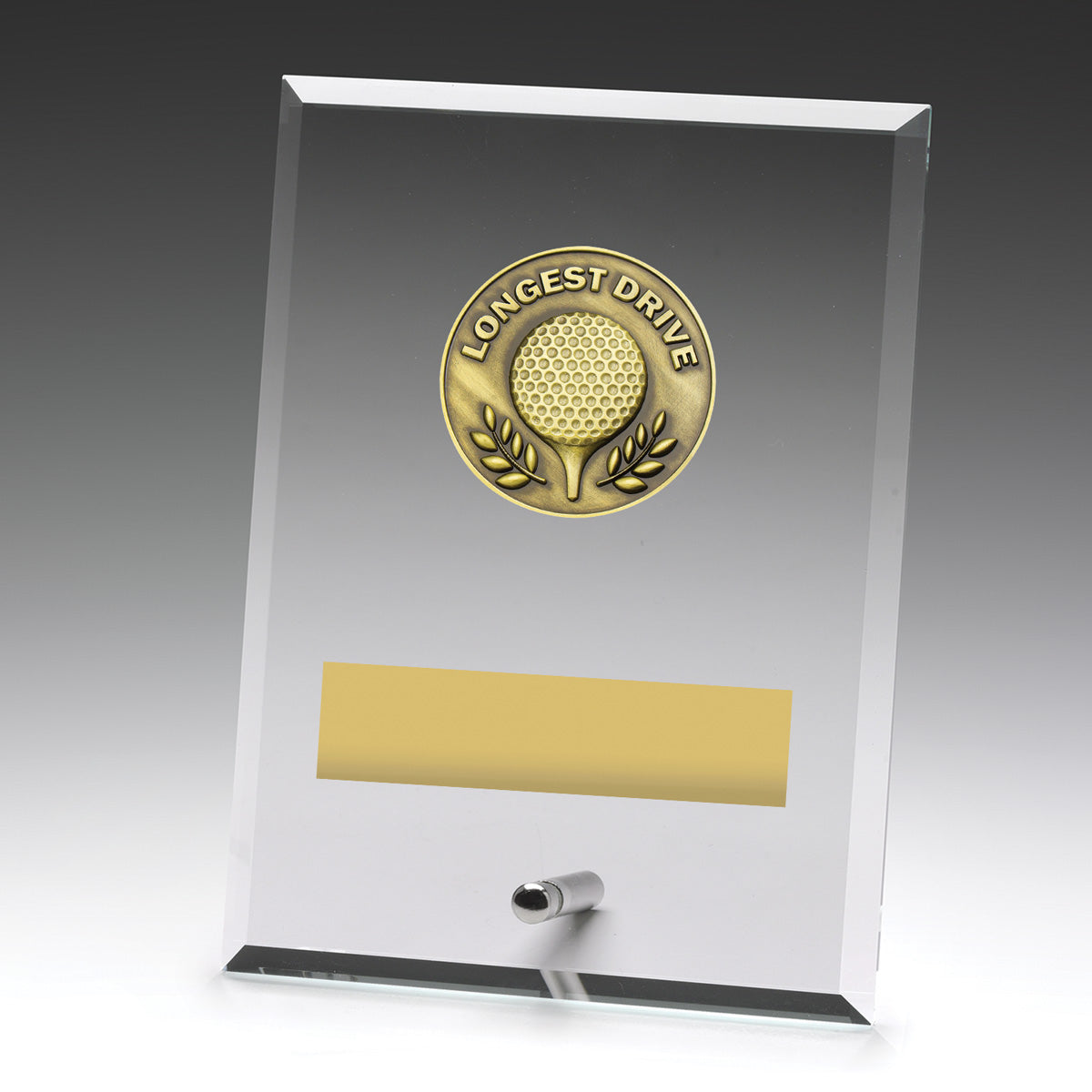 Glass Plaques - Longest Drive - 175mm