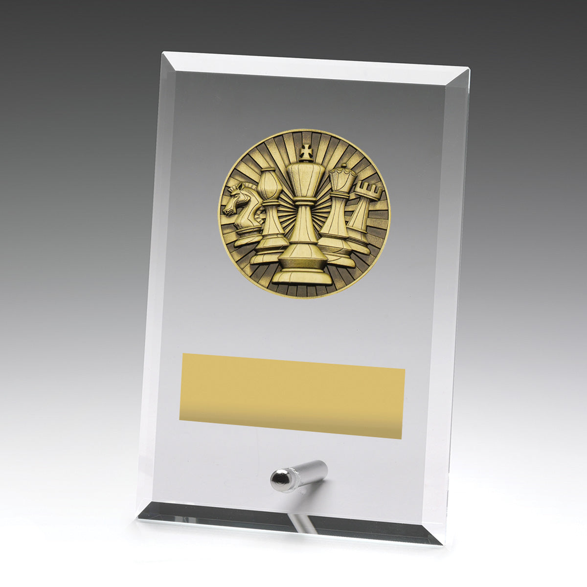 Glass Plaques - Chess - 150mm
