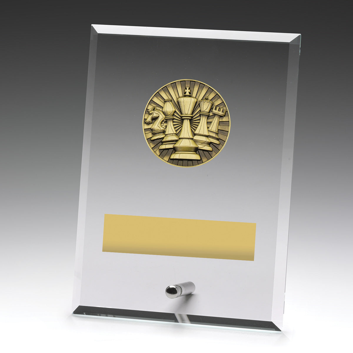 Glass Plaques - Chess - 175mm