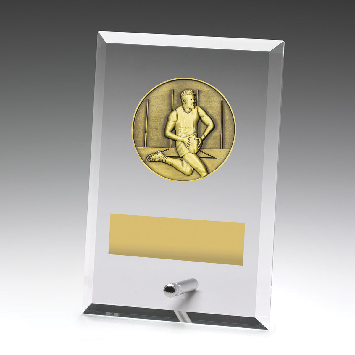 Glass Plaques - Male - 150mm