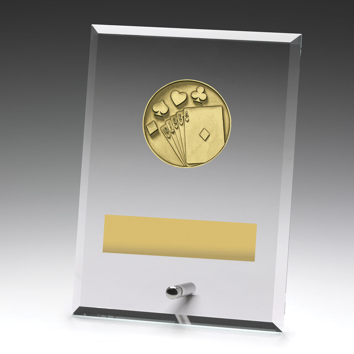 Glass Plaques - Cards - 175mm