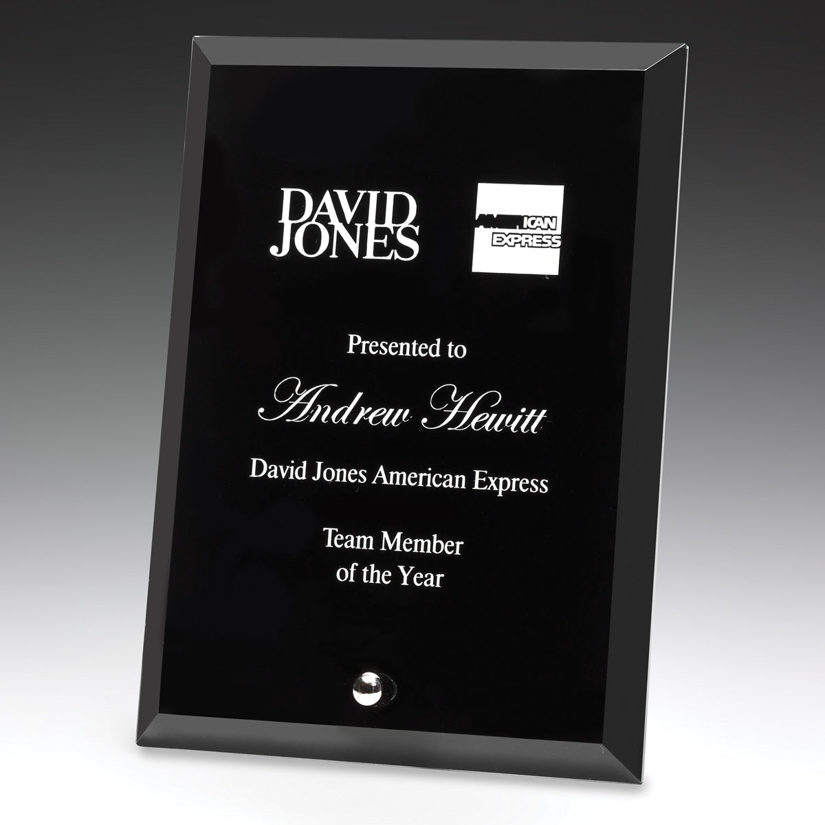 Prime Plaque Black - 200mm