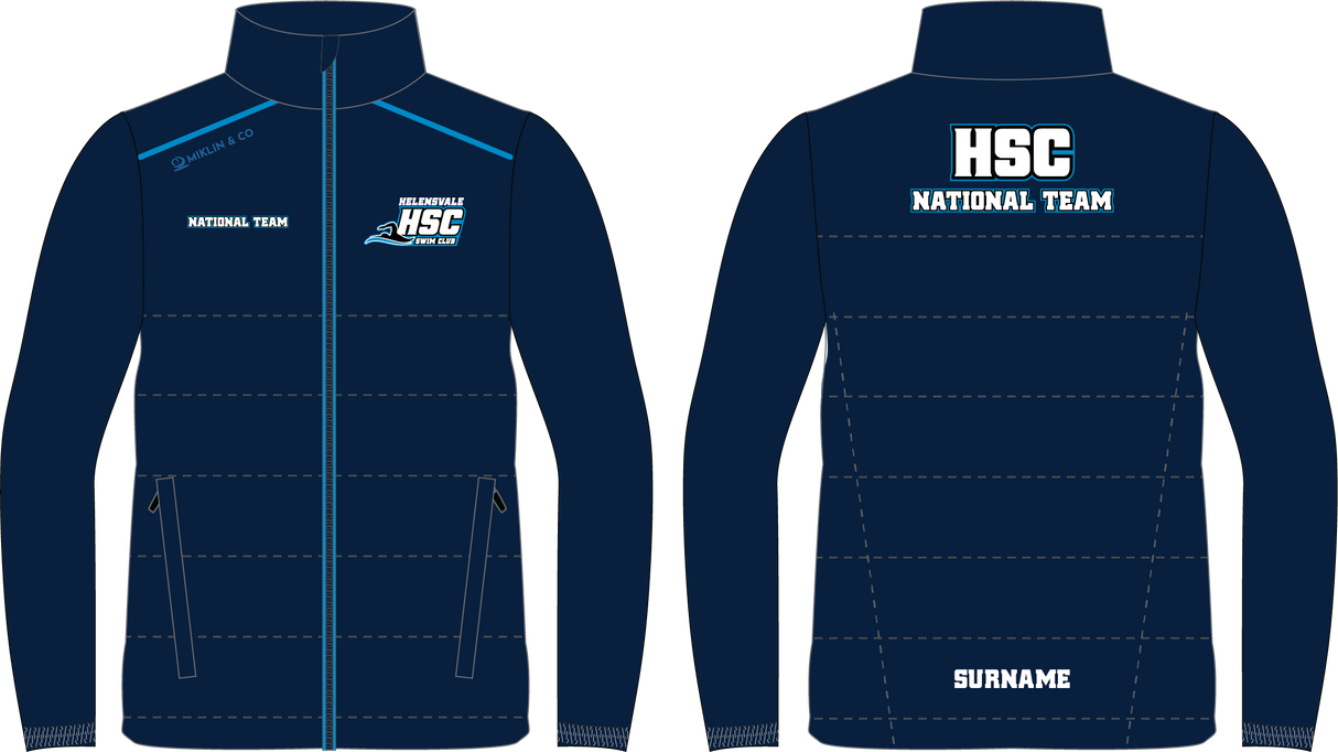 Helensvale Swim Club - National Puffer Jacket