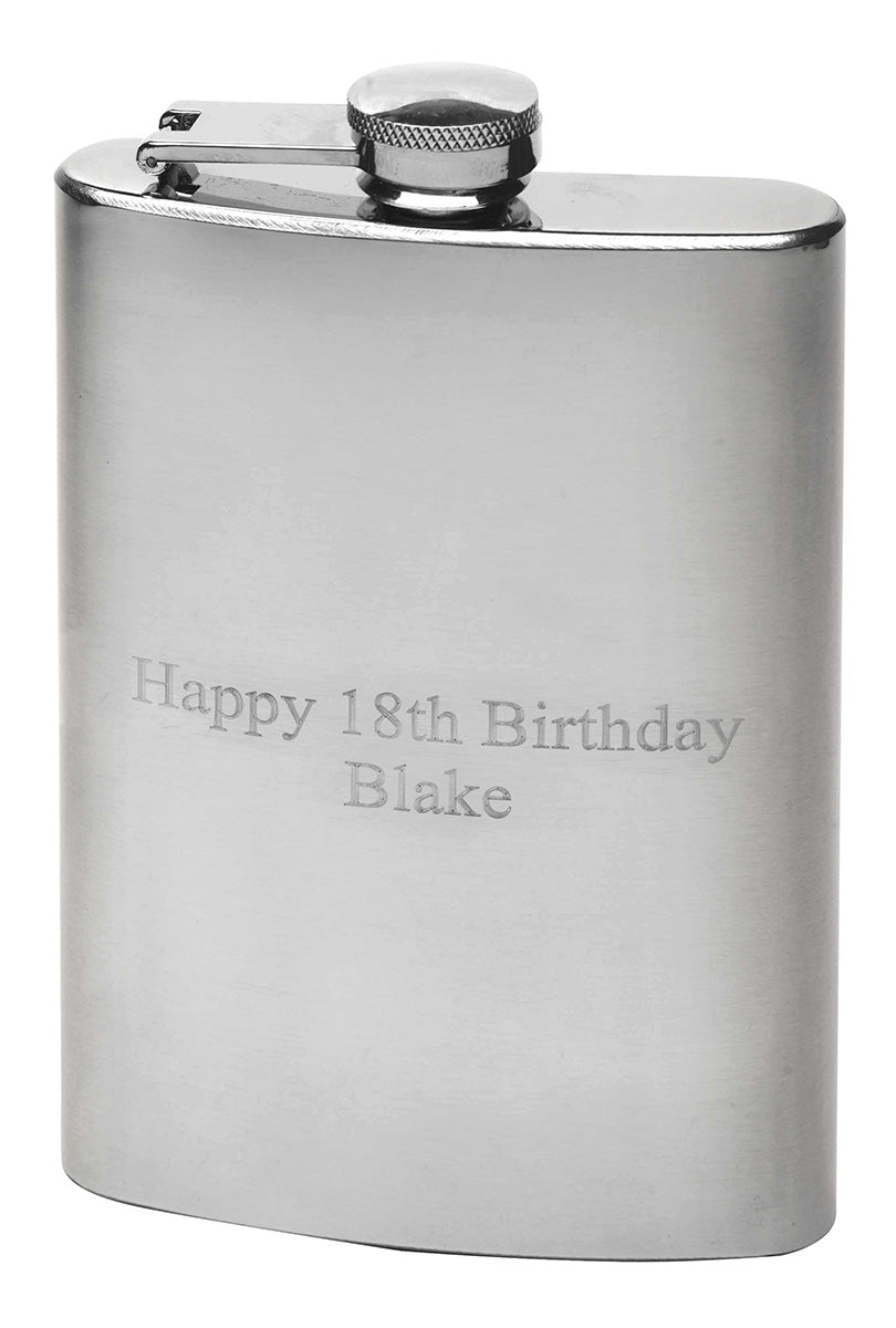 Stainless Steel Flask 8oz - 8oz