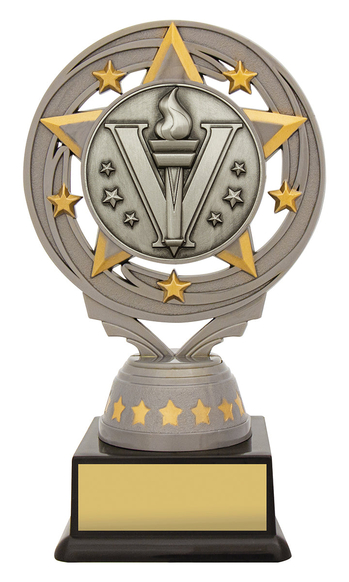 Silver Achievement Torch - 150mm