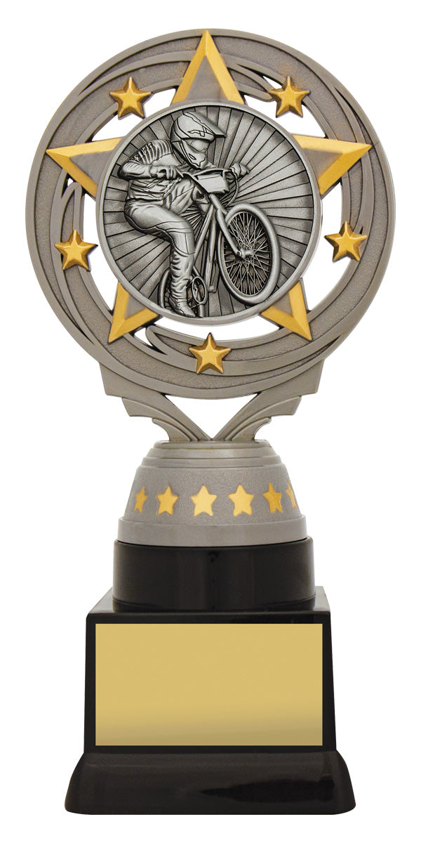 Silver BMX Torch - 180mm