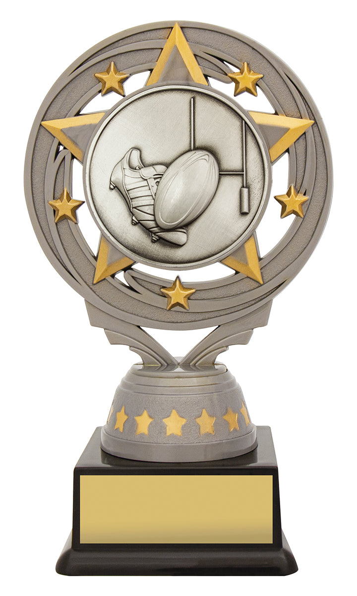Silver Rugby Torch - 150mm