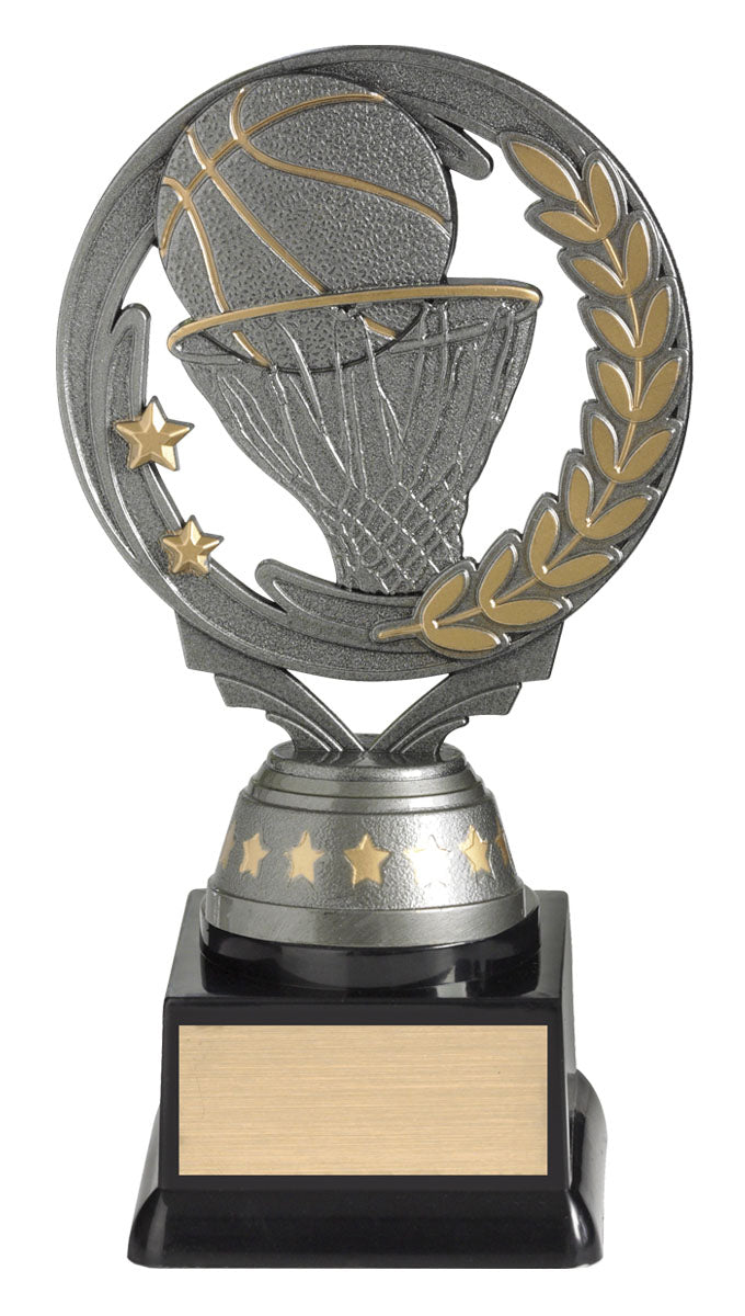 Silver Basketball Torch - 165mm